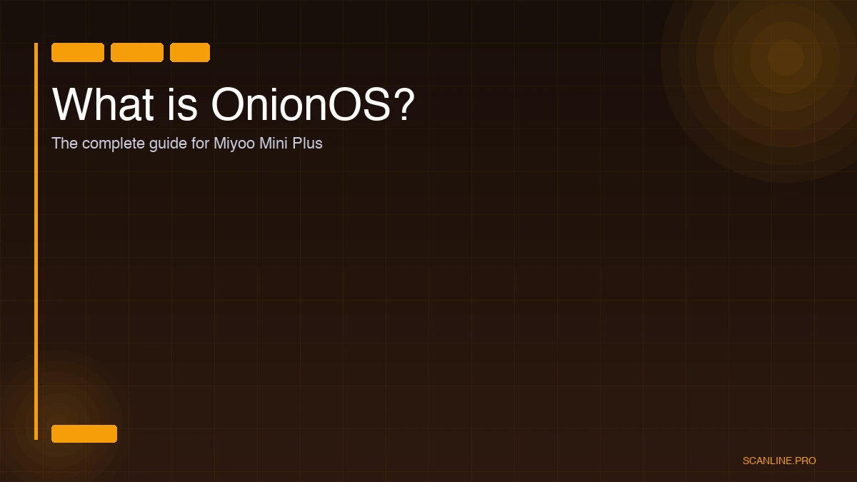 What is OnionOS? A complete guide for Miyoo Mini Plus